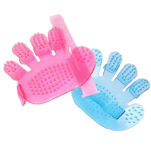Pet bath brush dog bath gloves five finger massage brush cat beauty bath cleaning supplies wholesale