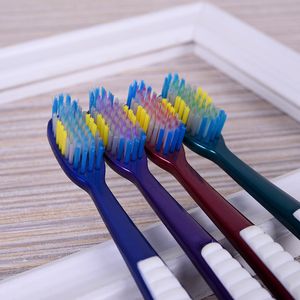 Wave bristles Massage Toothbrush adult toothbrush daily necessities wholesale large quantity discount logistics direct