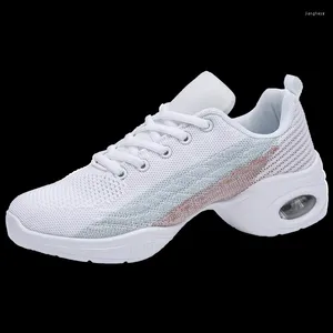 Dance Shoes Women Sneakers Running Mesh Comfortable Soft Outsole Sport Breath Modern Jazz Sports Feature