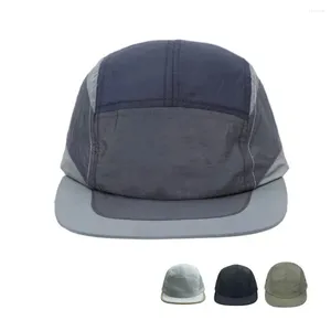 Ballkappen 2024 Schnell trockener Sommer 5-Panel-Baseballkappe Marke Gorras Para Hombres Originales Marca Sport-Hysteresenhüte für Männer 56-59 cm