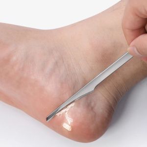 Manikyr pedikyrverktyg död hud remover fot nagelband borttagning tå nagel skrapa callus rasp fil rakappar fötter pedicure kniv kit