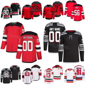 Youth Men Woman Hockey 91 Dawson Mercer Jersey 24-25 Stadium Series 90 Tomas Tatar 56 Erik Haula 86 Jack Hughes 13 Nico Hischier 7 Dougie Hamilton 63 Jesper Bratt Team