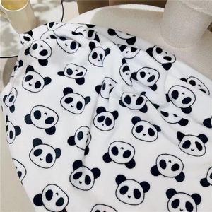 Blankets Autumn Winter Small Blanket Flannel Cartoon Children's Air Conditioning Bed Sheet Stroller Nap Cover