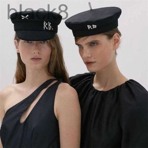 Berets Designer Kolekcja marki Wool Sboy Caps Women Hats Flat MiliTray Caps Baker Boy Hat z 6tpg