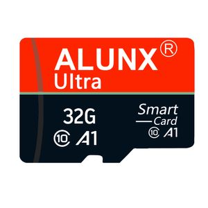 ALUNX 100% Genuine Micro TF SD Card 128 GB 64GB 32GB 16GB 8G CARTÃO DE MEMÓRIA CLASS FLASH 10 Suporte aos telefones celulares