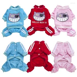 Dog Apparel Winter Pet Clothes For Jumpsuit Clothing Cotton Coat Jacket Puppy Cat Dogs Costume Overalls