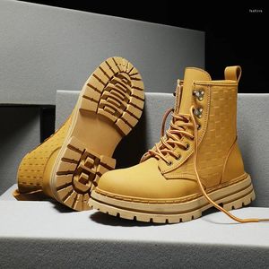 Botas 2024 outono inverno genuíno couro masculino tornozelo grande tamanho 47 plataforma cowboy homens casais casuais ferramentas para