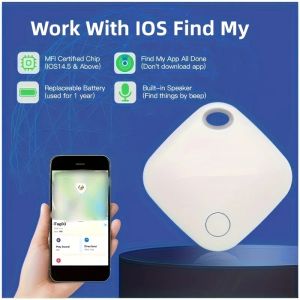 GPS Smart Air Tag Mini Smart Tracker Bluetooth Smart Tag Child Finder Pet Car Lost Tracker för Apple iOS System Hitta min app