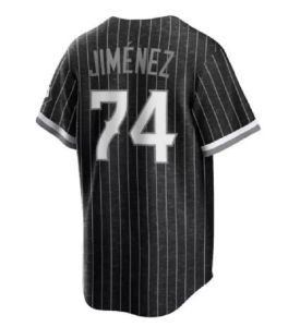 Ucuz Özel S-3XL Tim Anderson Eloy Jimenez Jersey Lance AJ Pollock Chicagos Lynn Luis Robert Yoan Moncada Jose Abreu Andrew Beyaz Sox Vaughn Yasmani Erkek Kadın Gençlik