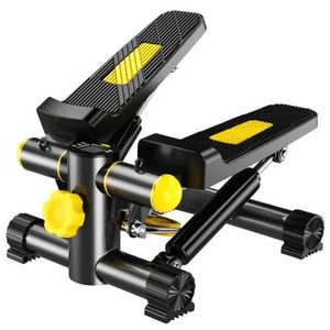 Mini aeroba löpband med pull rep och matta gå ner i vikt tyst pedalmaskin gym hem fitness som kör stappar 240319