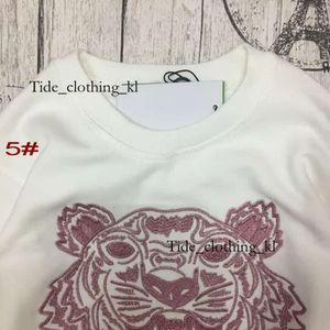 Fashion-shipping Embroidery Tiger Head Sweater Man Woman High Quality Long Sleeve O-neck Pullover Women's Hoodies Sweatshirts Jacket Coat 222 981