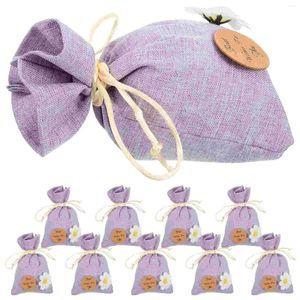 Storage Bags 10 Pcs Lavender Sachet Bag Empty Sachets Wedding Scent Pouch Numb Decorative