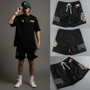 Herren-Shorts, atmungsaktiv, für Gymnastik, Fitness, Strand, Basketball, Training, Mesh, Sport, Street-Trend