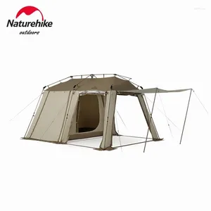 テントとシェルターNatureHike Village13 Camping Automatic Tent Luxury Camp UPF50 Sun Protection Outdoor Travel Waterfroof 210D Oxford