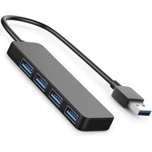 USB Hubs 3.0 4-port nav med snabb dataöverföring för mTiple-enheter släpp leveransdatorer nätverk datortillbehör ot7yj