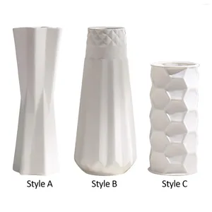 Vasen Moderne getrocknete Blumen Vase Blumenhalter dekorativer Porzellanboden für Wohnzimmer Badezimmer Küche Hochzeitsdekor