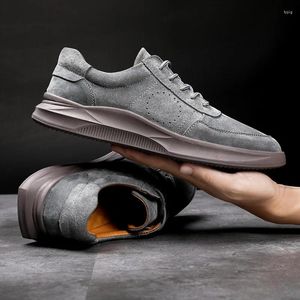 Sapatos casuais masculinos outono confortável placa respirável 2024 estilo coreano na moda esportes