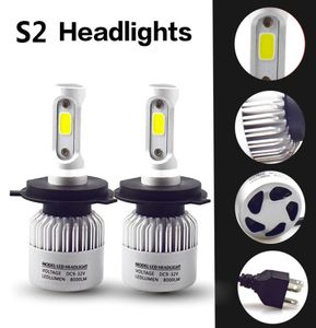 2 Pieces S2 Original LED headlight H4 headlamp H11 Fog lamp H8 Fog light H1 H3 H7 H1 9005 HB3 9006 HB4 9012 H27 9004 9007 H13 90084759036