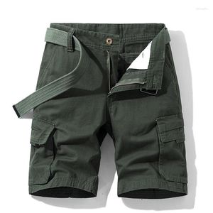 Men's Shorts Workwear Multi-Pocket Outdoor Mountaineering Sports Pirate Loose Leisure All-Matching Summer