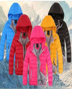 Dzieci 039s chłopiec z odzieży wierzchniej i dziewczynki zimowy ciepły płaszcz z kapturem Dzieci bawełniane kurtki dla dzieciaków 312 lat 2749971