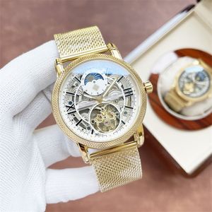 Designer watches (PP) w-302 high quality automatic machine movement Wristwatch Limited Edition hardlex surface luxury decoration business retro style