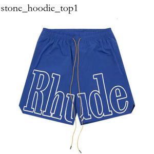 Rhude Shorts Men Designer Shorts Wysokiej jakości luksusowe spodnie modowe uliczne luźne i cmofortable sprots Rhude Shorts Women Casual Szybkie suche spodenki 8330