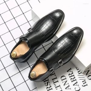 Dress Shoes Spring Men's British Wild Black Working Wear Wedding Fashion Business Casual Leather