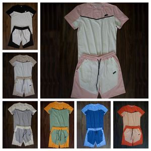 Running Sets Men's Tracksuits Designer T-shirt Shorts Suit for Men Tech Fleece Pant Two Piece Set Thick Sports Bottoms Techfleece M-3xl