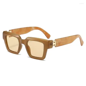 Occhiali da sole INS Square Donna Uomo Viaggio Uomo Donna Tonalità colorate Retro Brand Gafas Designer Luxury Oculos UV400