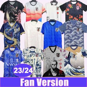 23 24 Maglie da calcio da uomo giapponesi OSAKO YOSHIDA NAGATOMO SHIBASAKI HARAGUCHI MINAMINO KUBO Edizioni speciali Maglie da calcio