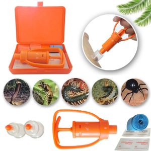 Survival Venom Extractor Outdoor Emergency Vacuum Drug User Snake Bee Bite Rescue Vandring Camping Survival Tool Military Kit Första hjälpen