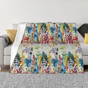 Koce Perdido Rzuć koc do dekoracyjnych rozkładanych łóżek Piękny piknik kempingowy