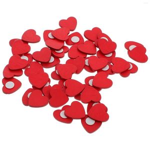 Vase 50pcs Love Heartステッカーウェディングクラフトのためのバレンタインデイ接着ラベルDIYスクラップブッキングエンベロープ