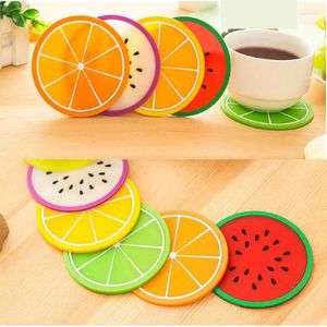 Tovagliette 6 pezzi Mini Fruit Drink per tovagliette in silicone da cucina