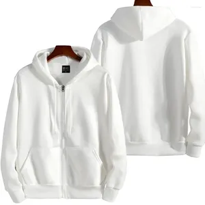 Men's Hoodies And Women's Long Sleeved Hooded Zippered Hoodie Monochromatic Jacket Clothing Casual Selling Autumn/winter 2024