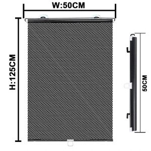 Универсальные рулонные шторы на присоске, солнцезащитный козырек, плотные шторы для автомобиля, спальни, кухни, офиса, окна, солнцезащитные шторы, без ногтей, 240322
