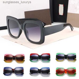 2023 نظارة شمسية للرجال مصمم الأزياء الكاملة نظارات الشمس