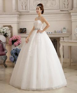 Nova primavera e verão a noiva vestido de casamento para grávidas cintura alta renda estilo coreano vestidos de noiva 6550216