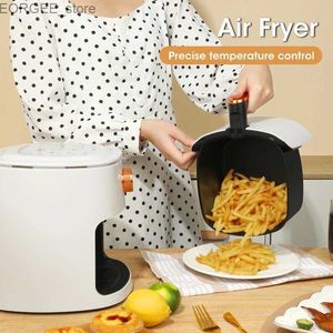 Hava Friyerleri Yağ Ücretsiz 4L Hava Fritöz Sağlıklı Fritöz Çok Fonksiyonlu 110V-240V ELEKTRİK FRYER FRYEX FRESS FRIES PIZZA POULET FRIT Y240402