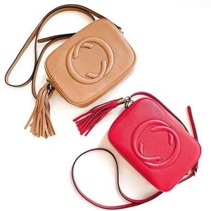 Espelho qualidade borla tassel soho camera de câmeras designers de bolsa de ombro de ombro marmont bola viagens bola crossbody feminino de couro real dhgate bolsa hobo saco rosa