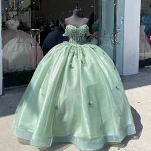 Bling Oraganza с открытыми плечами. Милое бальное платье. Платья Quinceanera. Аппликации из бисера. Вечерняя вечеринка. Театрализованное платье на день рождения. Decathed With Butterfly.