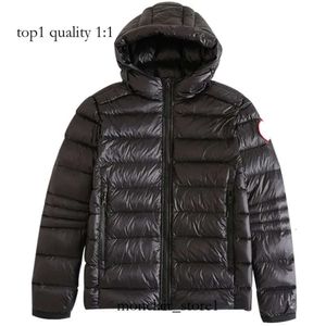 Canadas Goosejacket Jackets Men's Down Parkas Winter Bodywarmer Cotton Luxury Puffy Jackets Top Quality Crofton Hoody Coat Windbreakers Couples Thickened 2182