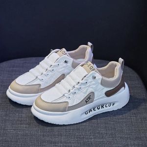 Women Sport Sneaker Running Shoes 2023 Ny in Comfort Flats Designer Tennis Kvinna Vulkaniserad White Shoe Woman Trainers Footwear