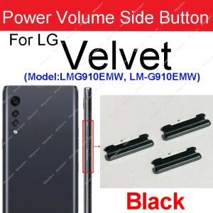 LGベルベットベルベット5Gボリュームパワースモールサイドキー修理部品用のパワーボリュームサイドボタン