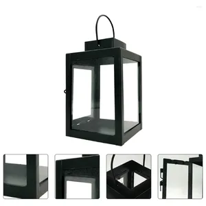 Candle Holders Lantern Home Decoration Decorative Wind Lamp Creative Candleholder Pendant Retro Hanging Wrought Iron Unique Sail Candles