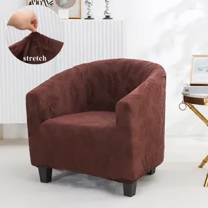 Stol täcker stretch tub slipcover jacquard klubb täcker lat pojke soffa dammtät soffa tvättbar för hemmet vardagsrum