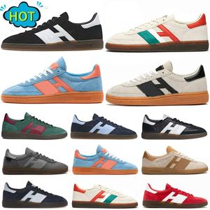2024 Designer shoes Handball Spezial Sneakers Casual Shoes Luxury Collegiate Navy White Blue Clear Pink Arctic Night Platform Trainers Mens Womens