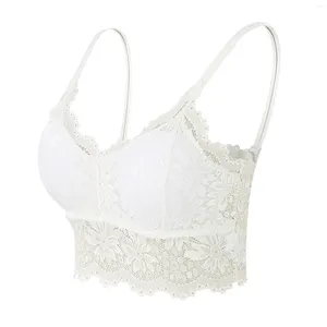 Set di reggiseni per donna 36c Gilet Crop Wire Bra Lingerie Intimo sexy con scollo a V senza pettorina S3XL