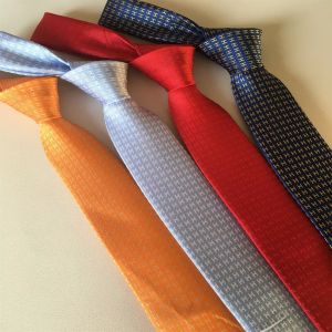 Men Ties luxury Neck ties damier quilted ties plaid tie silk tie black blue white Jacquard Classic Woven Handmade Casual Necktie