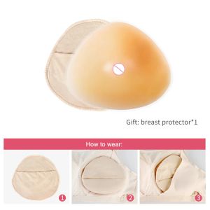OneFeng Silicone Breast Form för mastektomi Kvinnor Fake Breast Making Body Balance Artificial Boob Big Chest Favorite 150-1000g